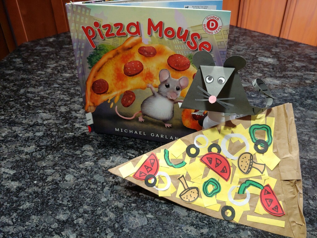 Story & Craft Pizza Mouse Woodbridge Town Library