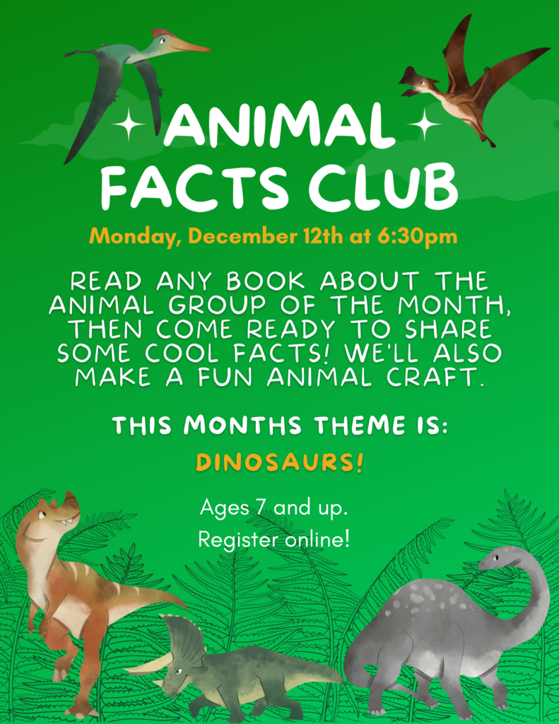 Animal Facts Club - Woodbridge Town Library