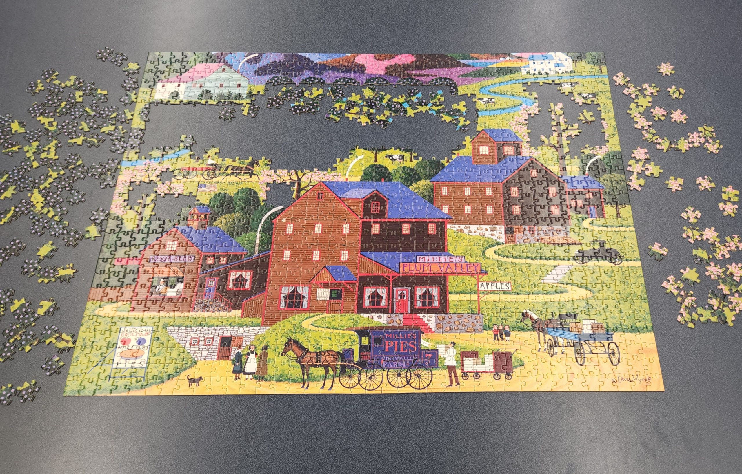 Jigsaw Puzzle Competition Woodbridge Town Library
