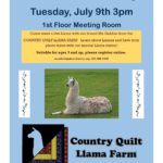 Live Llama at the Library!